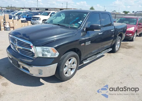 2016 Ram 1500 Lone Star z USA, uszkodzony, nr VIN 1C6RR6LT8GS148425